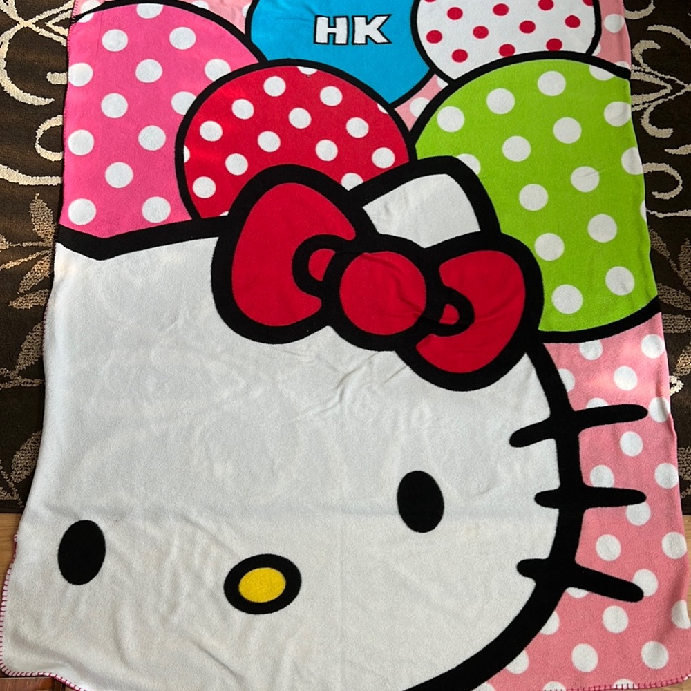 Hello Kitty blanket 59” x 46”